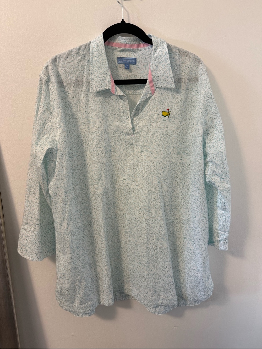 Magnolia Lane Augusta National Collection 3/4 sleeve tunic XL